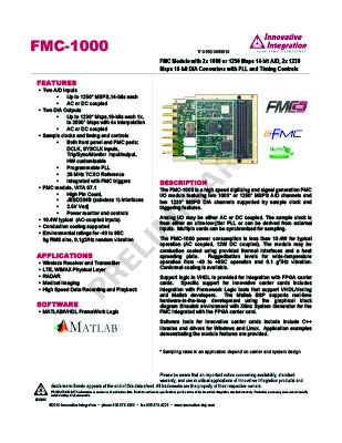 fmc-1000 data sheet